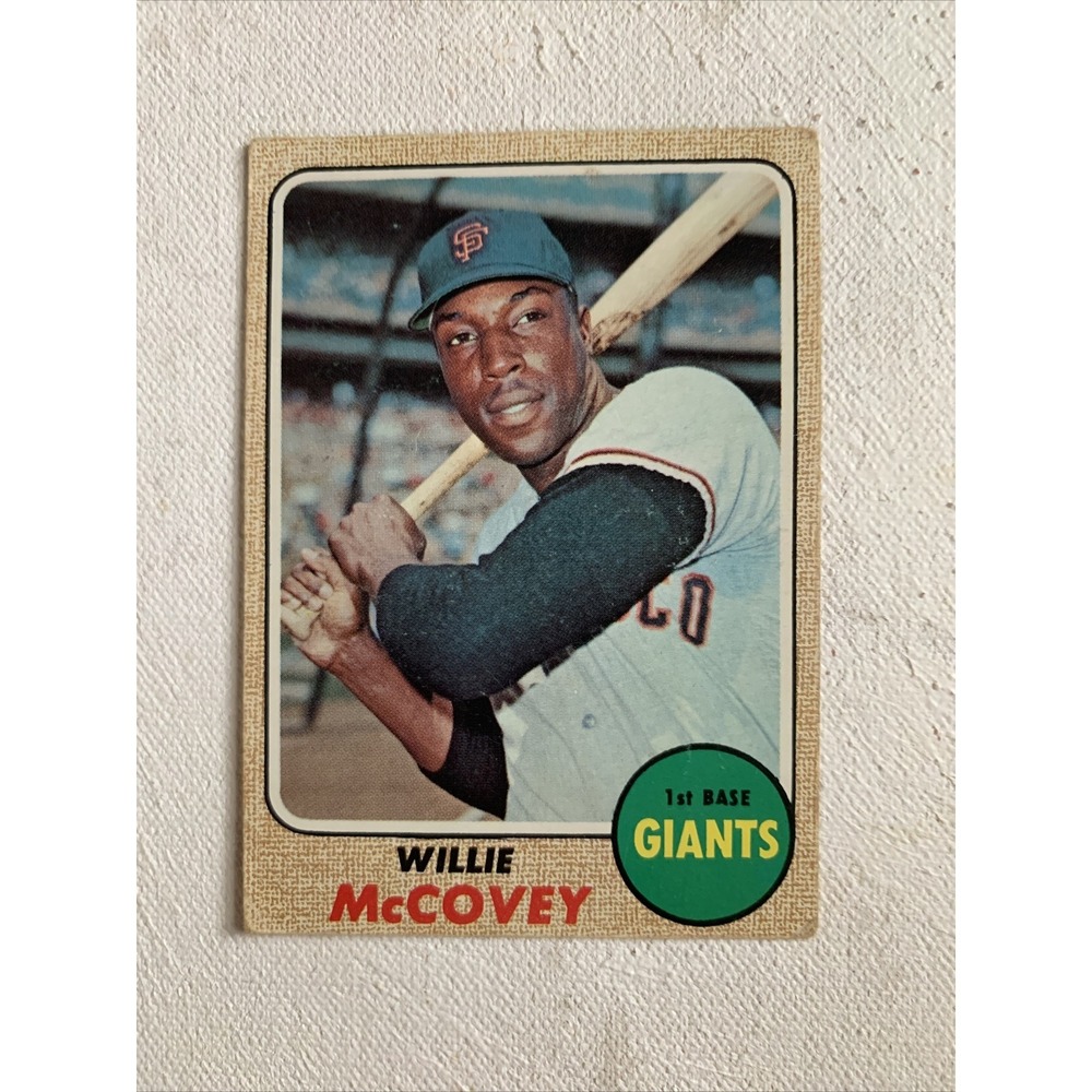 1968 Topps Set-Break #290 Willie McCovey San Francisco VG